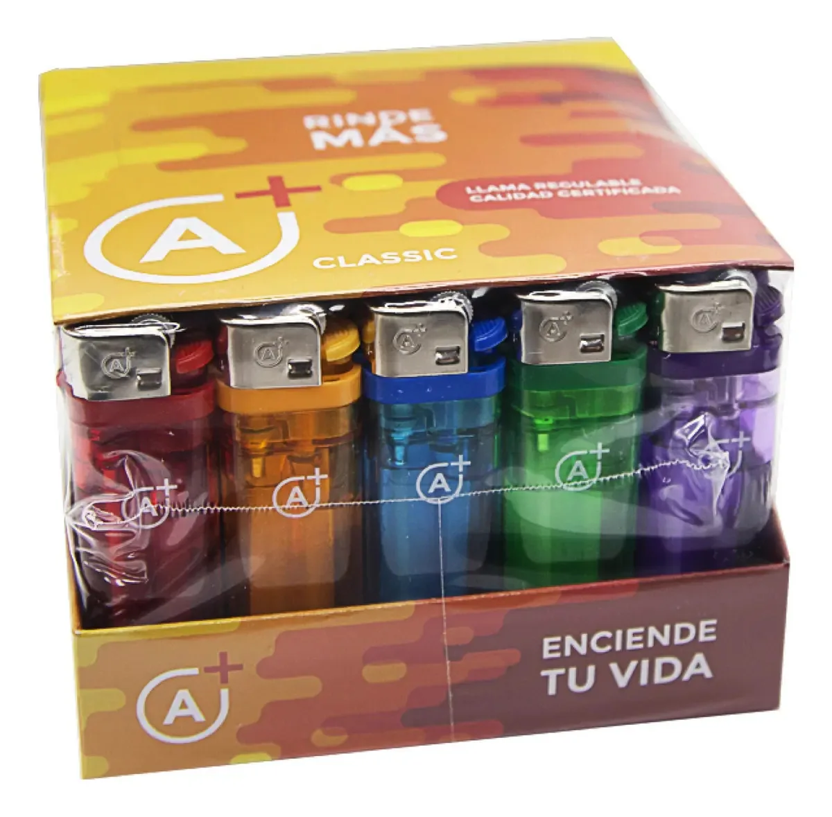 Isqueiro A+ Transparente X 50