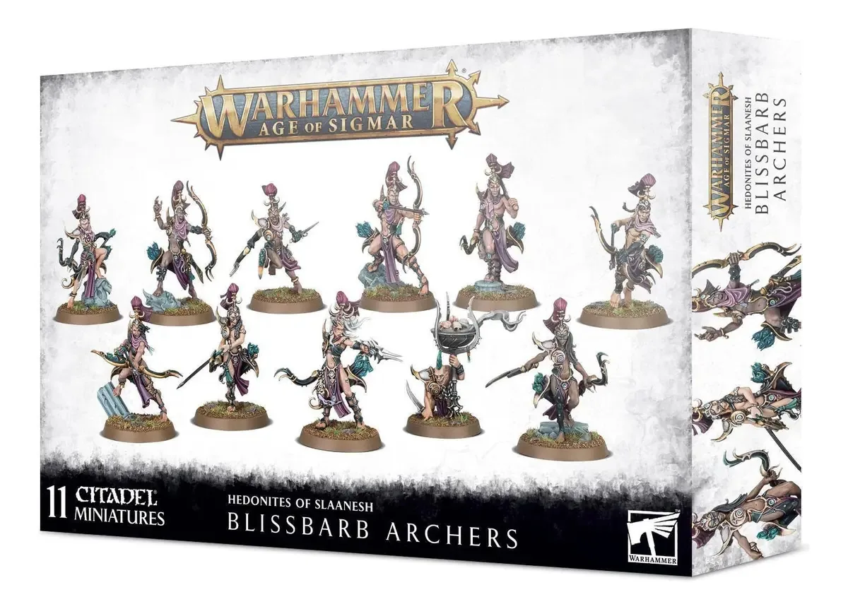 Hedonitas de Slaanesh Blissbarb Archers Warhammer Age Of