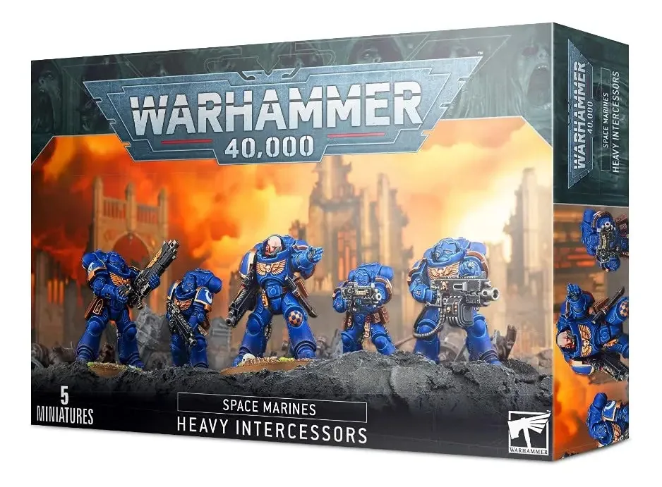 Intercessores Pesados Space Marines Warhammer 40000