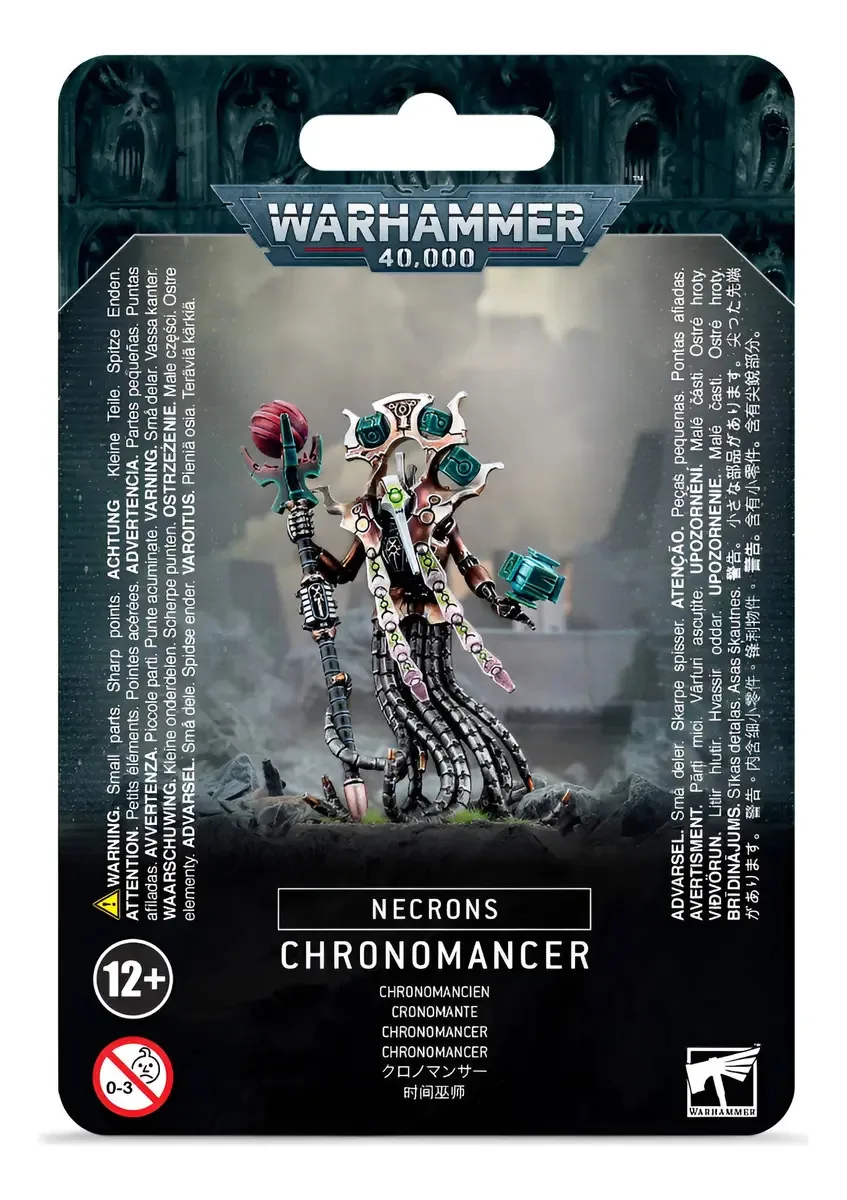 Workshop de jogos - Warhammer 40.000 - Necrones Chronomancer