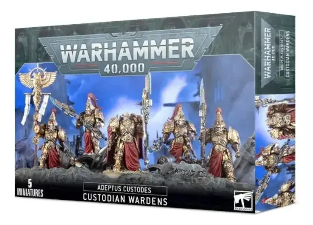 Adeptus Custode - Custodian Wardens Warhammer 40.000 Grey