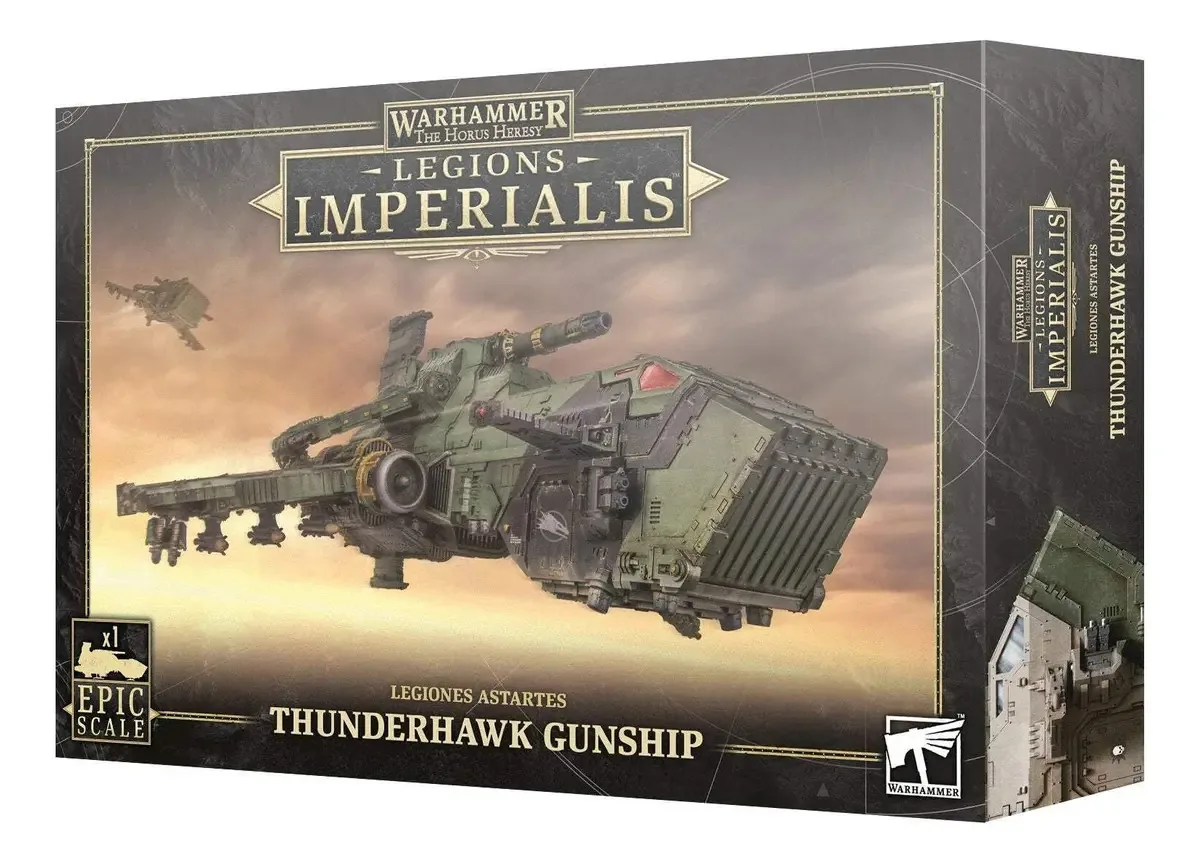 Thunderhawk Gunship Legions Astartes Warhammer Epic Scale