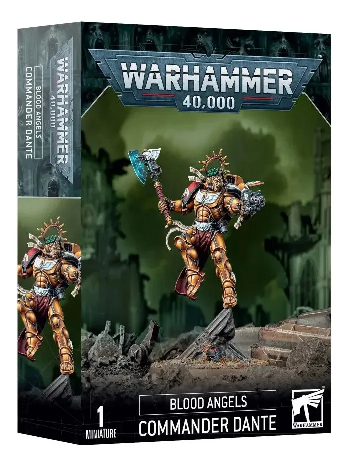 Gw Warhammer 40k Blood Angels, comandante Dante
