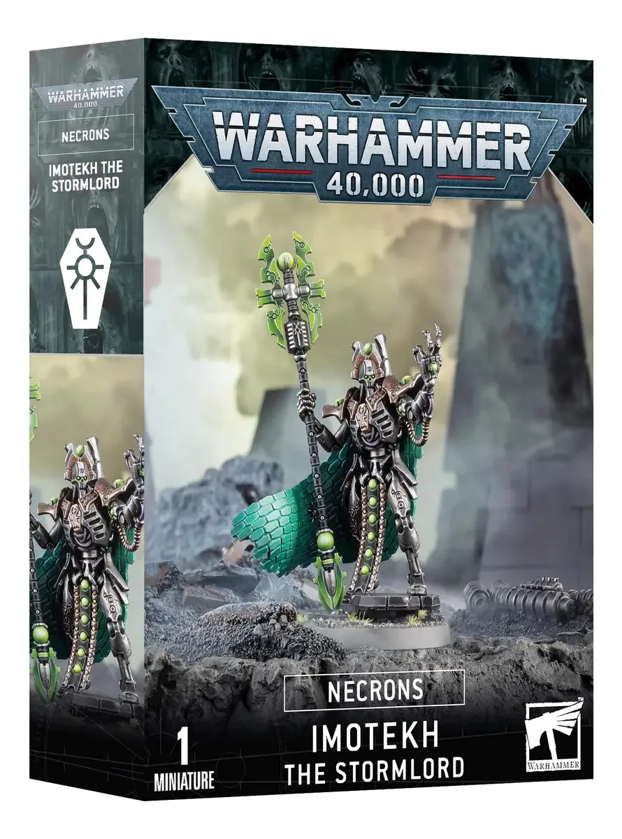 Miniatura Necrons Imotekh The Stormlord Warhammer 40k