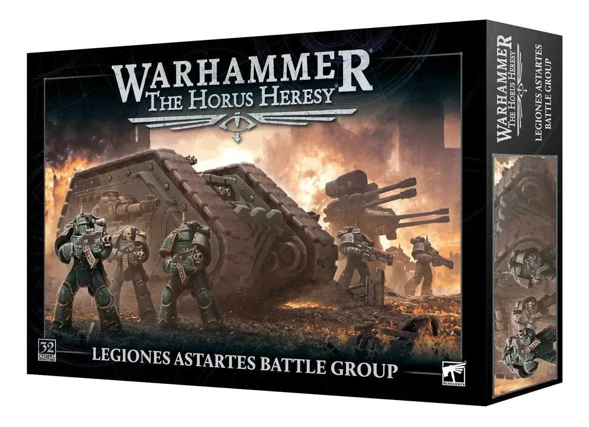Grupo de batalha Legions Astartes Horus Heresy Warhammer