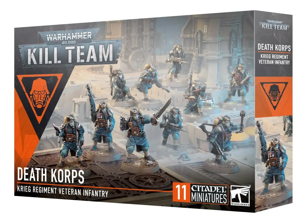 Warhammer Kill Team Death Korps Cor azul