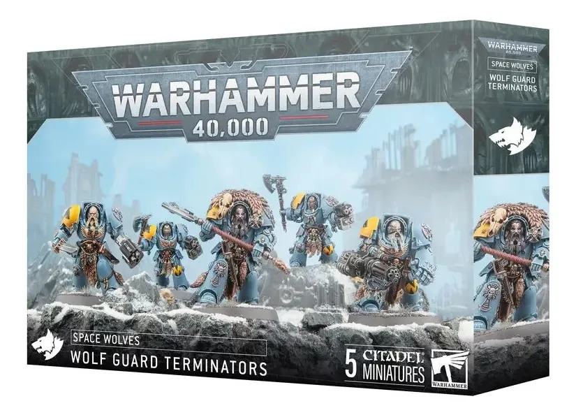 Gw Warhammer40k Space Wolves Wolves Wolf Guard Terminators