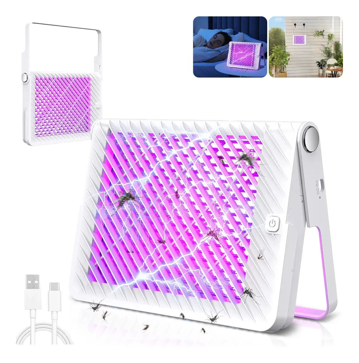 Lâmpada matadora de insetos NPCFFY lâmpada matadora de mosquitos
