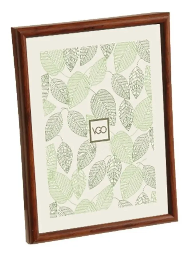 Porta-retratos Fine Bomber Faux Wood 20x30 Vgo Nome do design Simil Wood Color Dark Brown