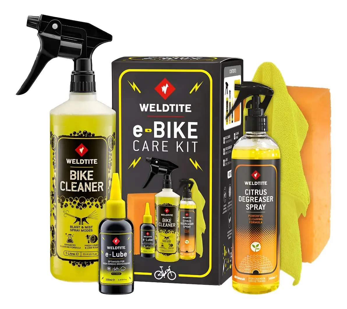 Kit de manutenção de bicicletas elétricas Weldtite
