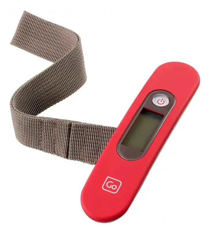 Balança Digital Suspensa Comercial Go Travel LCD Vermelha