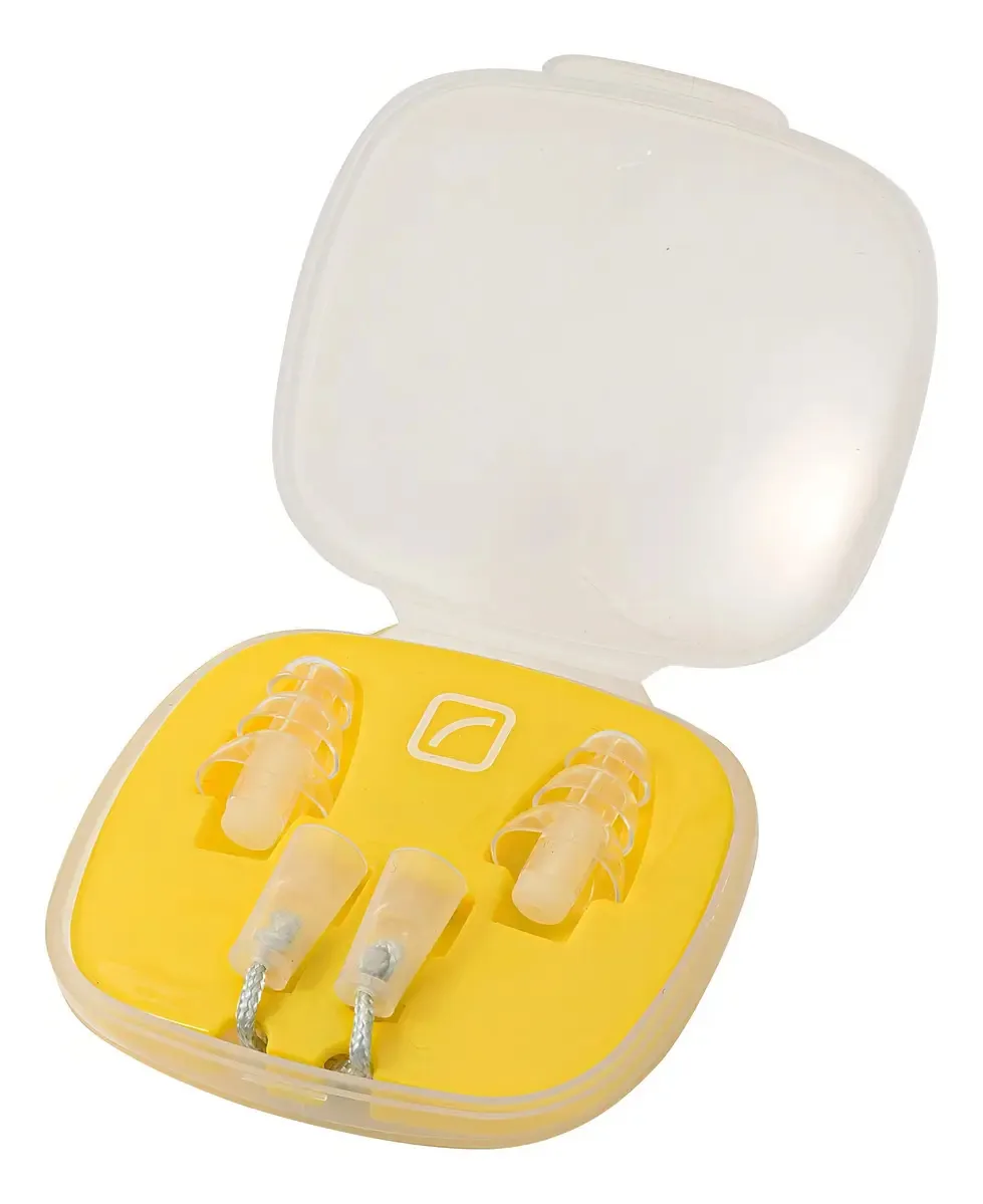 Tampões de ouvido de silicone líquido, protetores de ouvido brancos