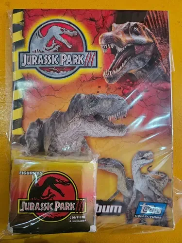 Álbum + 50 envelopes - Jurassic Park