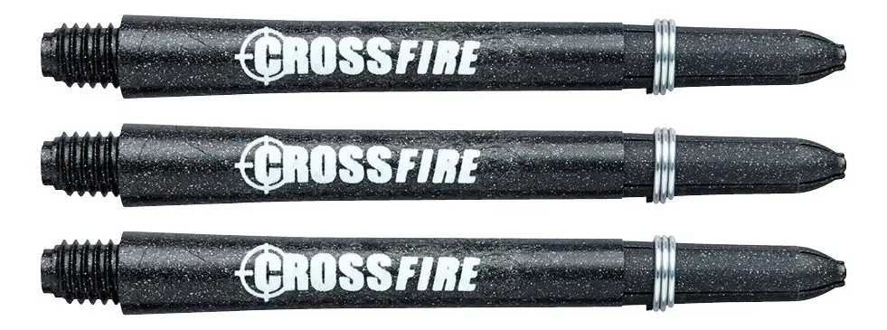 Red Dragon Crossfire - Varas de Dardos (fibra de carbono, tamanho médio, 2 jogos por pacote, 6 varas no total)