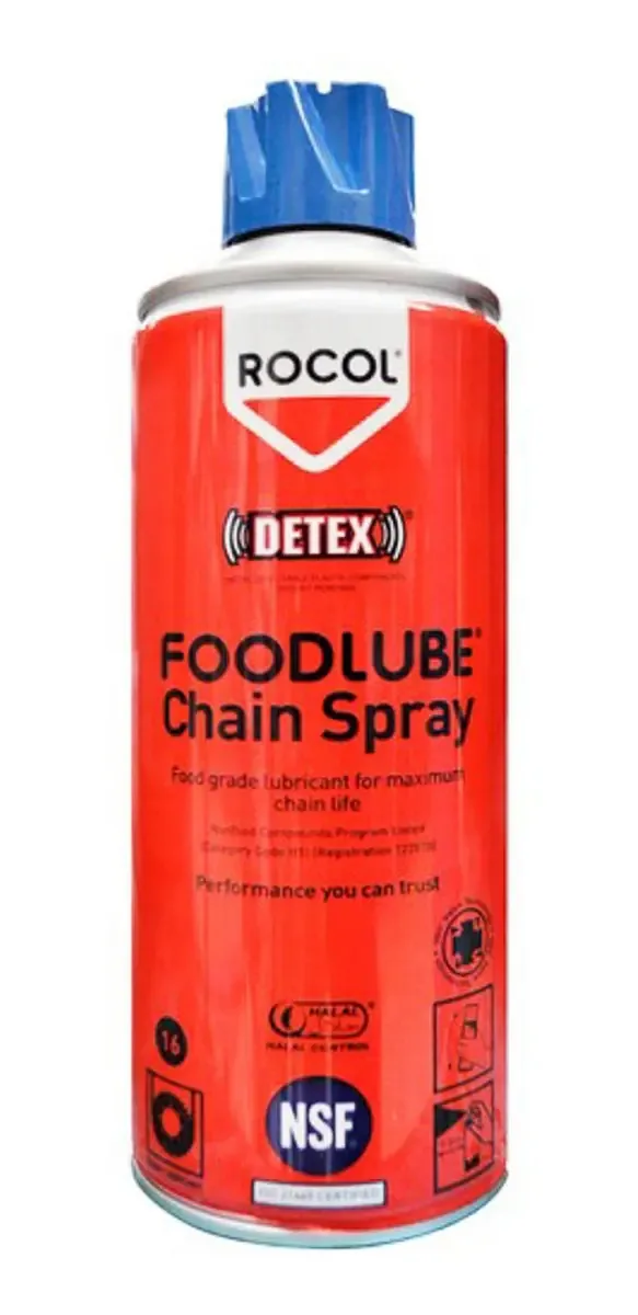 Óleo de cadeia em aerossol Rocol 15610 G (13,53 onças) 400 ml