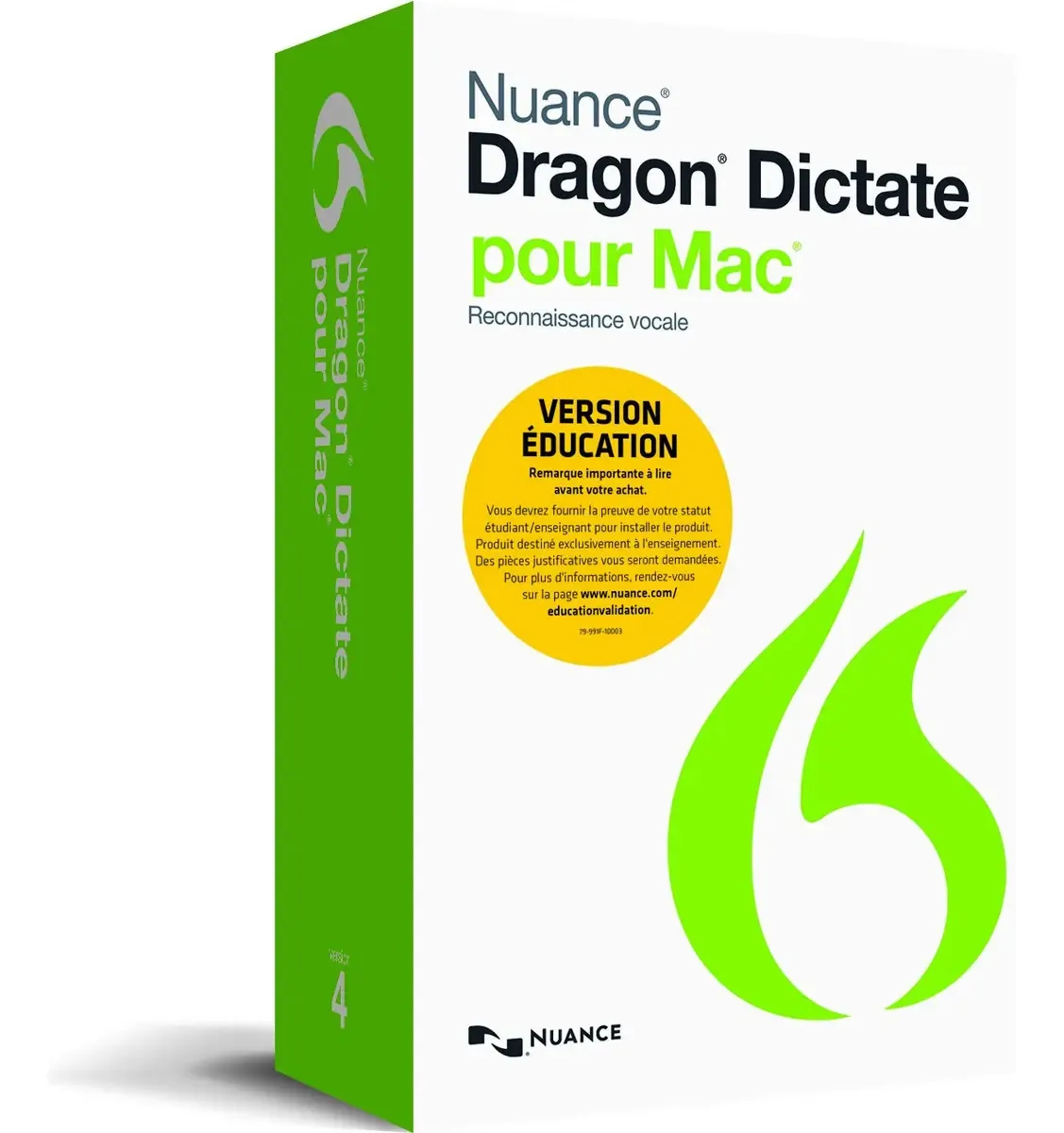 Nuance Dragon Dictate Para Mac 4.0, Edu - Software de Reconhecimento de Voz Edu Dragon Dictate, Intel Core 2 Duo, 2.4ghz, Mac Os X Mountain Lion (10.8.3), Os X Mavericks (10.9), Intel Core I3/i5/i7