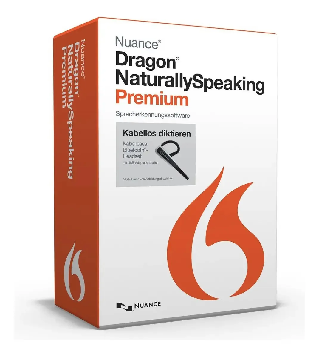 Nuance Dragon Naturallyspeaking Premium Wireless 13.0 - Software de Reconhecimento de Voz (4096 Mb, 2048 Mb, Internet Explorer 9 / Chrome / Firefox, Deu, Full)