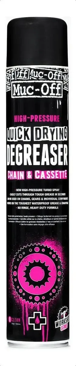 Desengraxante Rápido Muc-Off Quick Drying Degreaser Correntes 750ml