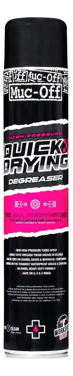 Desengordurante para motocicletas Muc-off Quick-Dry
