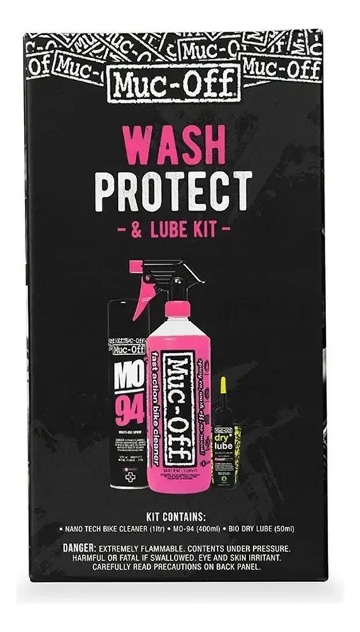 Kit de limpeza, proteção e lubrificação Muc-off MTB Ruta