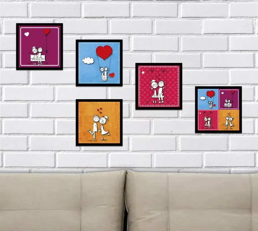 Quadro Decorativo 5 Casal Love