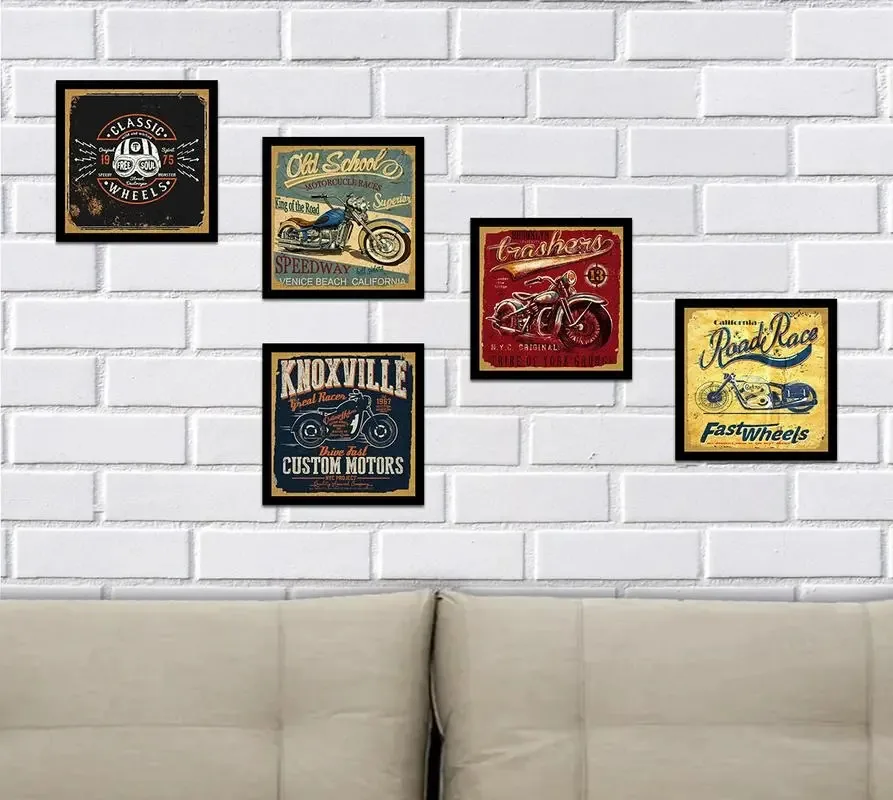 Quadro Decorativo 5 Moto