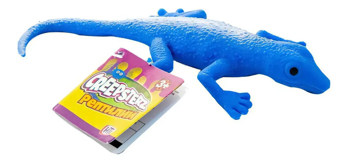 Criaturas elásticas de lagarto antiestresse Squishy Creepsterz