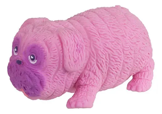Cachorro rosa Pocket Money Squishy de 10 cm