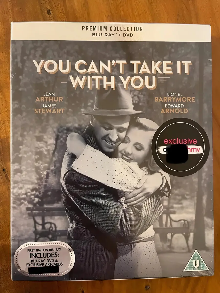 Bluray Do Mundo Nada Se Leva - Capra - Stewart - Leg
