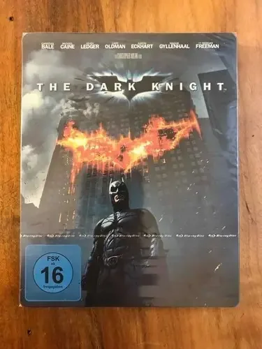 Bluray Steelbook Batman O Cavaleiro Das Trevas - Dub/ Leg