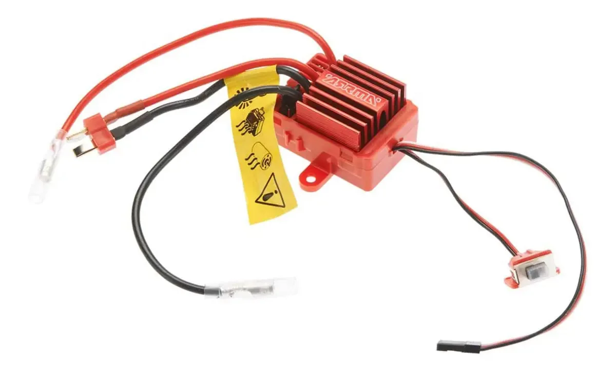 Arrma Mega 12t ESC Escovado (vermelho), Aram1005