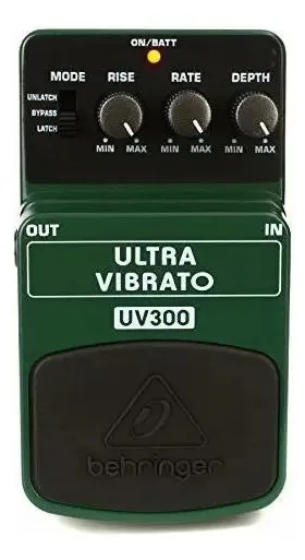 Pedal De Efeitos Behringer Ultra Vibrato Uv300 Classic Vibra