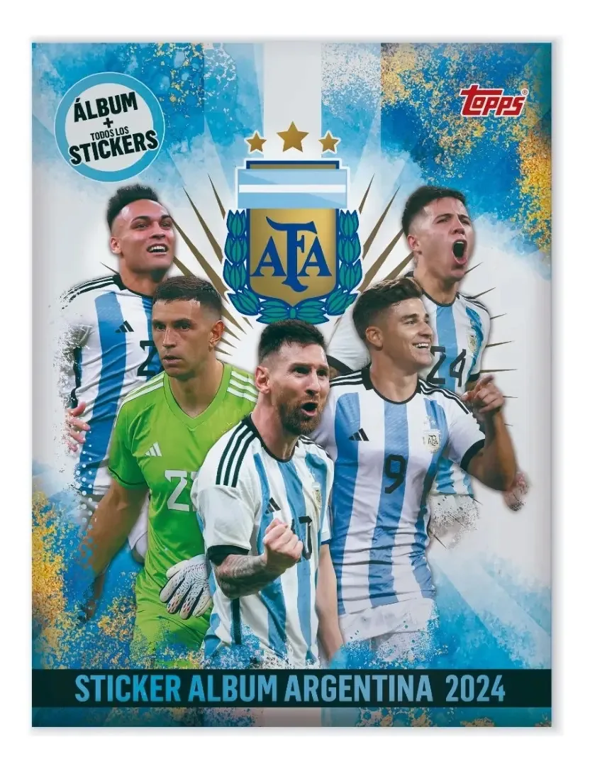 Kit Álbum De Figurinhas Completo Afa Argentina
