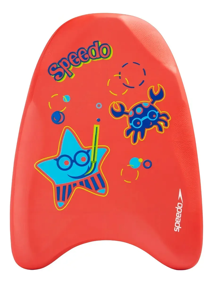 Prancha de natação Speedo Sea Squad Kickboard para crianças, cor vermelha