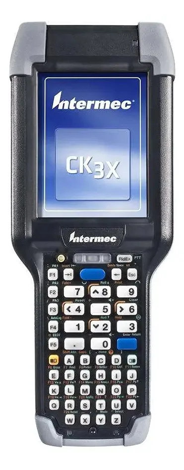 Intermec CK3xAA4K000W4100 Series CK3x, teclado alfanumérico, imagem 2d Ea30, inclui bateria estendida, 802.11a/b/g/n, Bluetooth, processador de 1 Ghz, Win Embedded 6.5, software padrão
