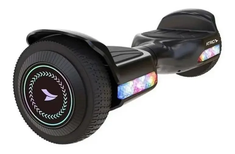 Hoverboard Atrio Es356 Até 100kg Com Led 10km/h - Preto