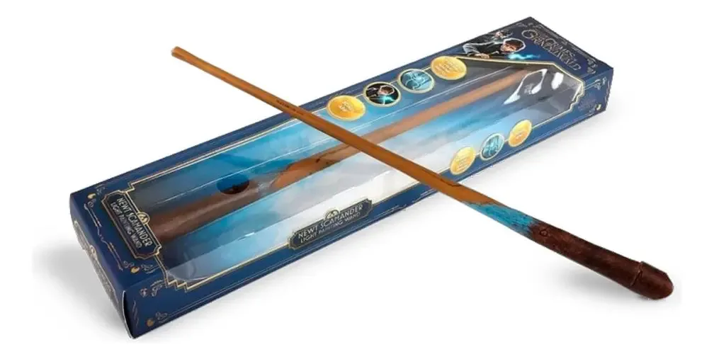 Varinha Harry Potter Wand Light Painting Varinha 35cm Newt Scamanders