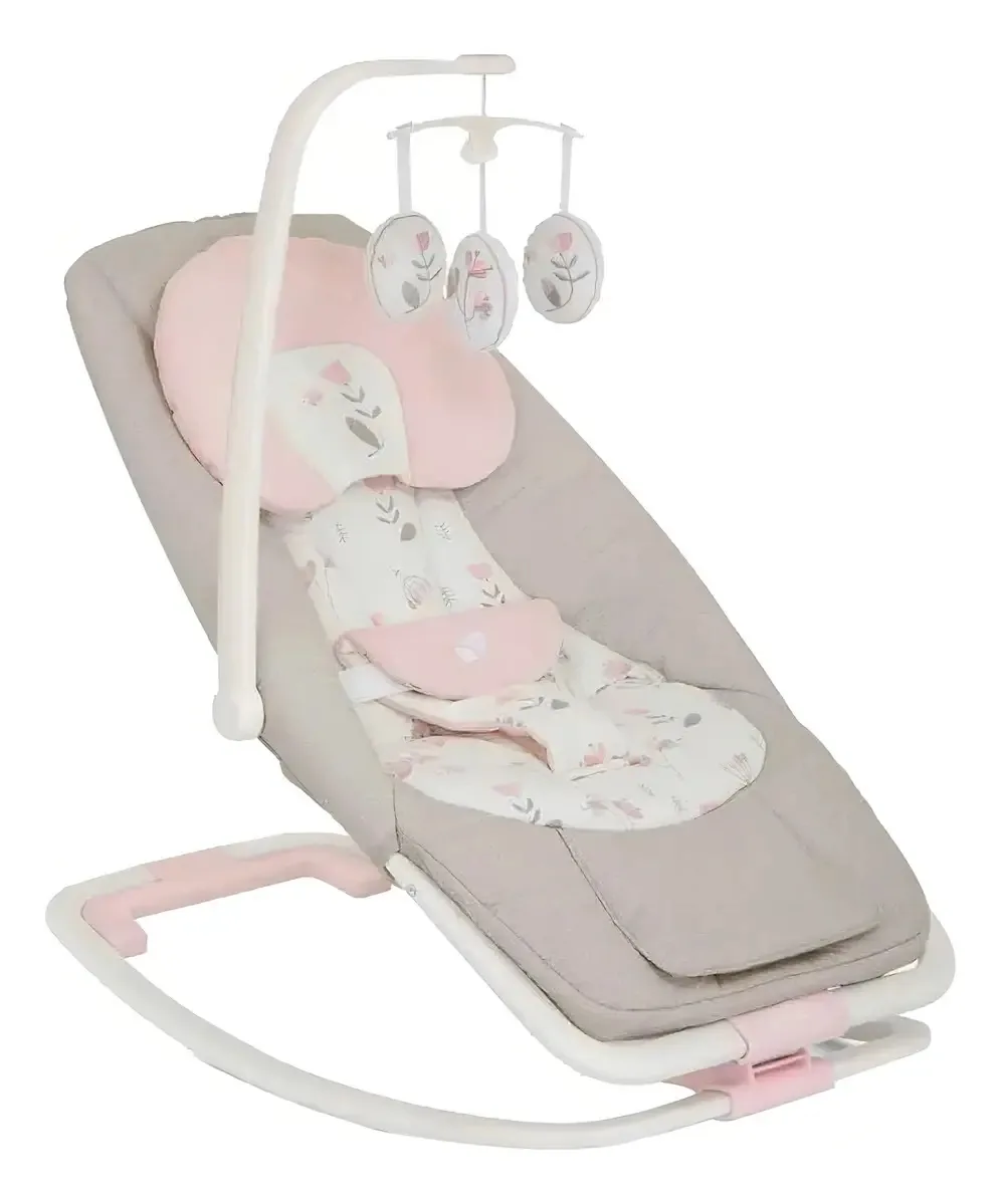 Cadeira de balanço para bebê Joie Dreamer flowers forever