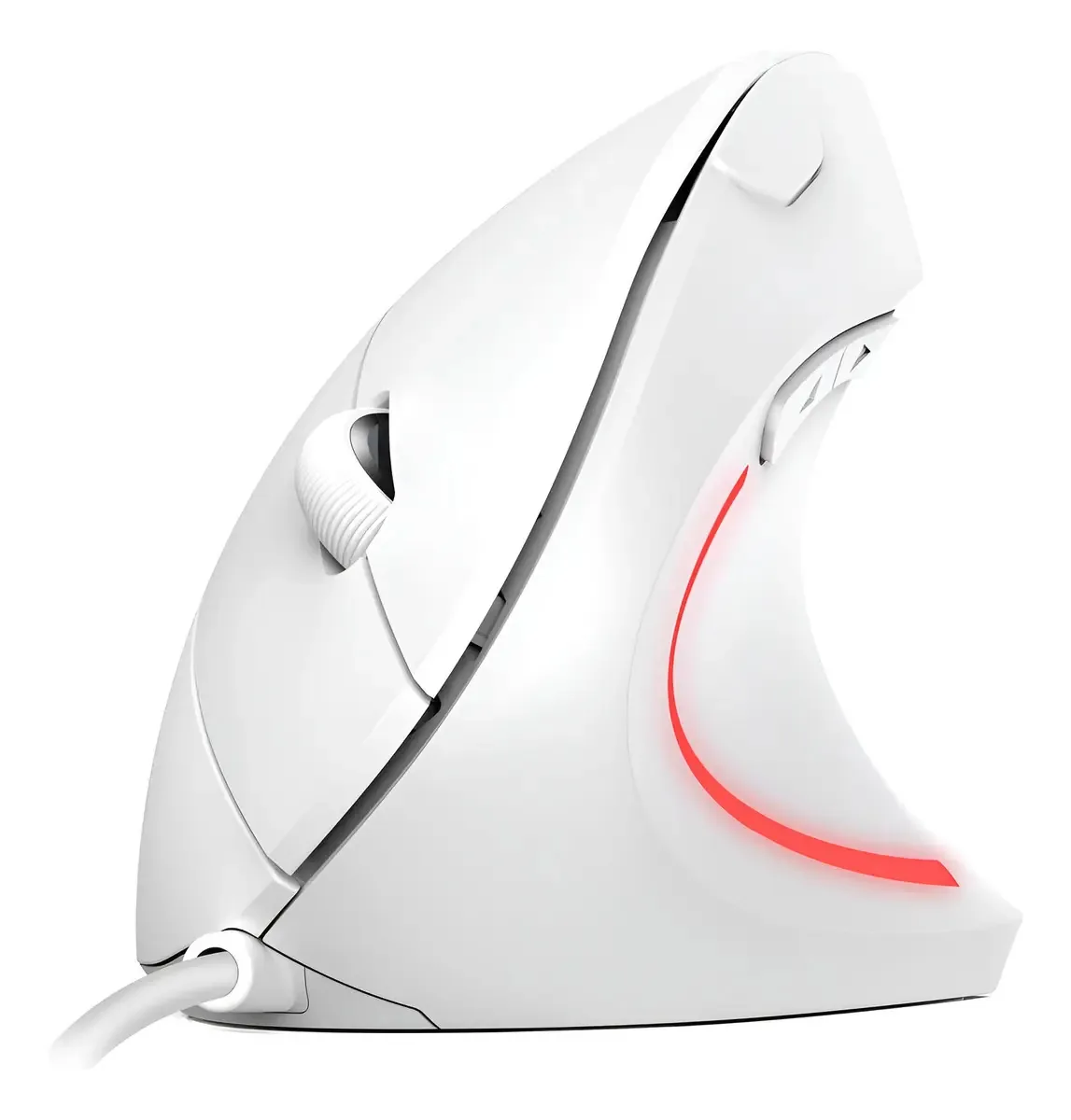 Mouse ergonômico Techrise, mouse vertical com 6400 Dpi e de