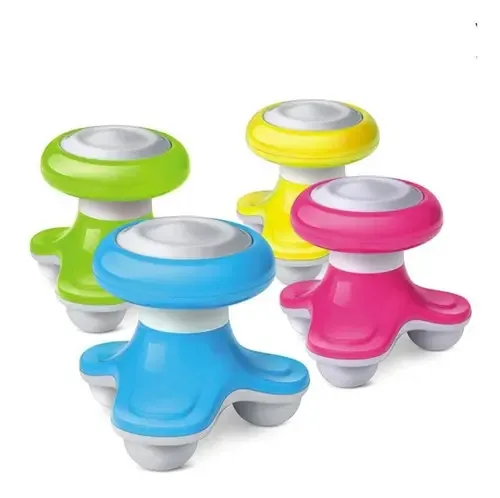 Mini massageador de pescoço, cabeça e bateria e USB