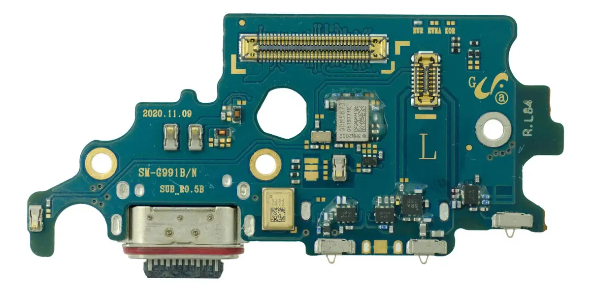 Placa Conector Carga para Galaxy S21 G991B 5G