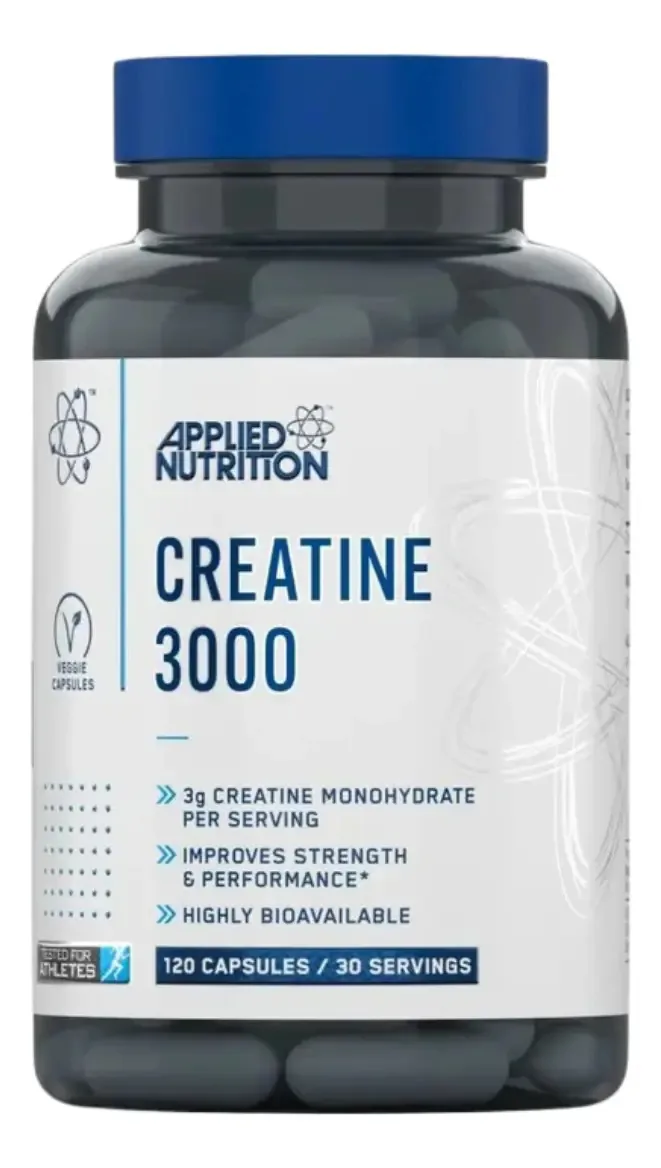 Applied Nutrition Creatina 300 120 cápsulas 30 serviços
