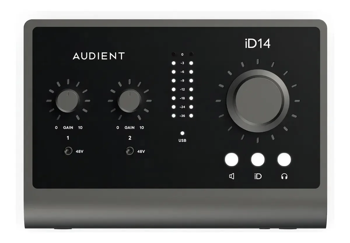 Interface De Áudio Preto