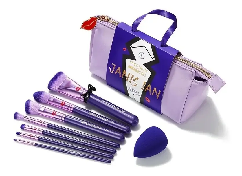Conjunto de pincéis e esponjas Spectrum Mean Girls Janis Bundle