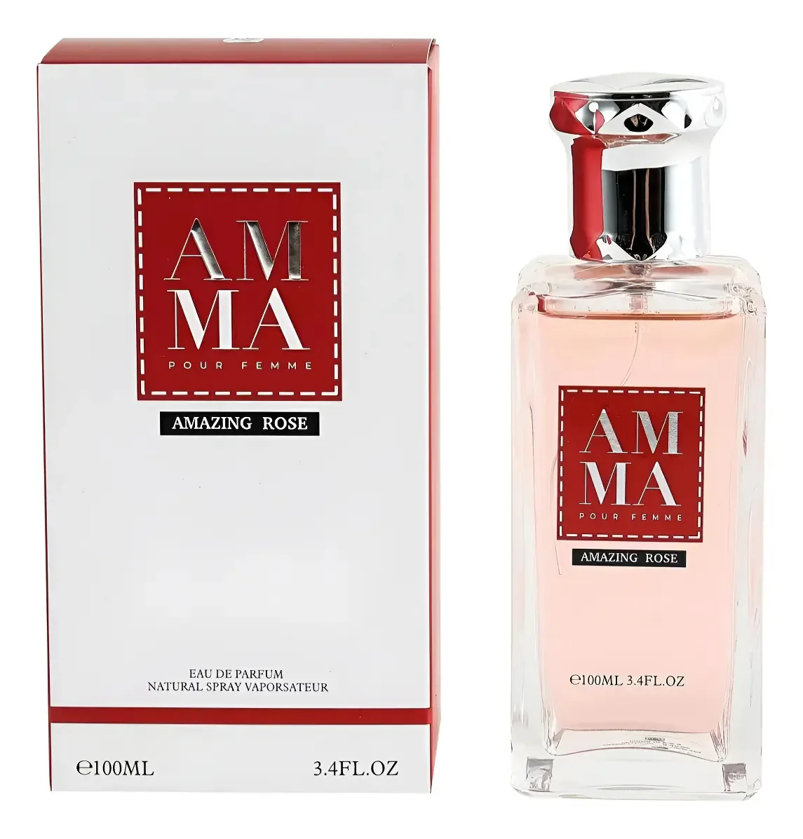 Incrível perfume de rosas para mulheres em spray 100ml