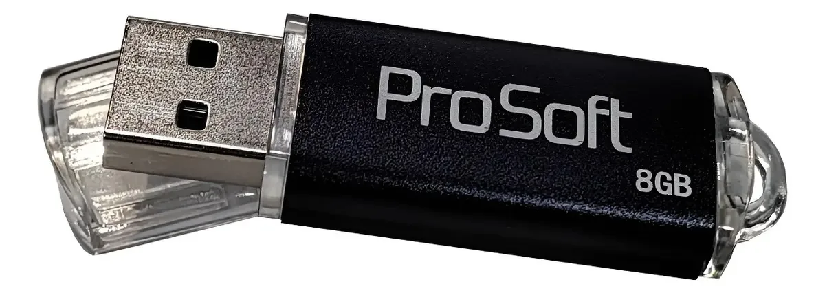 Pendrive para equipamento biométrico Prosoft/Anviz 8gb preto