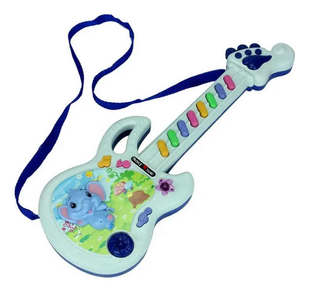 Brinquedo de guitarra elétrica Contiman, jogo musical, menino, menina, menino, aprendizado, desenvolvimento, brinquedo eletrônico, educação, aniversário