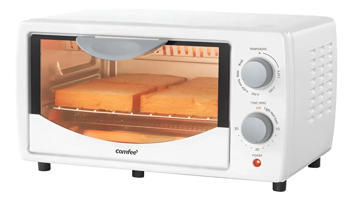 Torradeira compacta 3 em 1 para cozinhar e grelhar