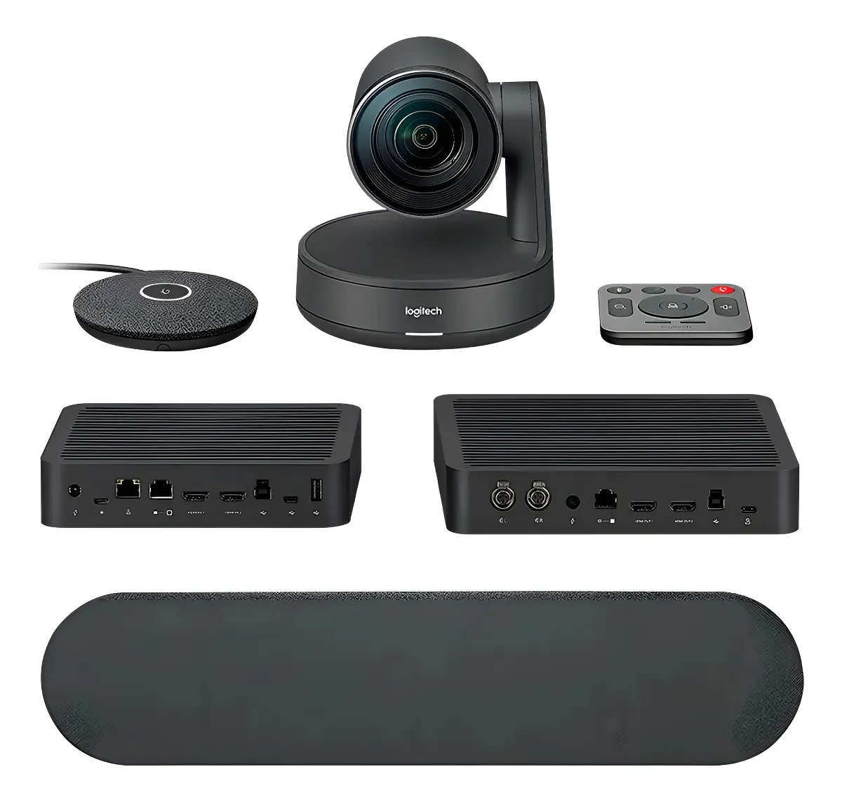 Kit De Vídeo Conferencia Logitech Rally 960-001235 - Preto
