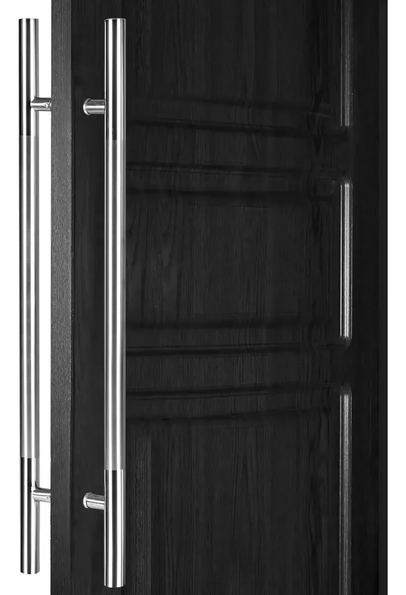 Maçanetas de porta H Dmtogeltd DMTG0089 cor prata polida/escovada unidade por unidade